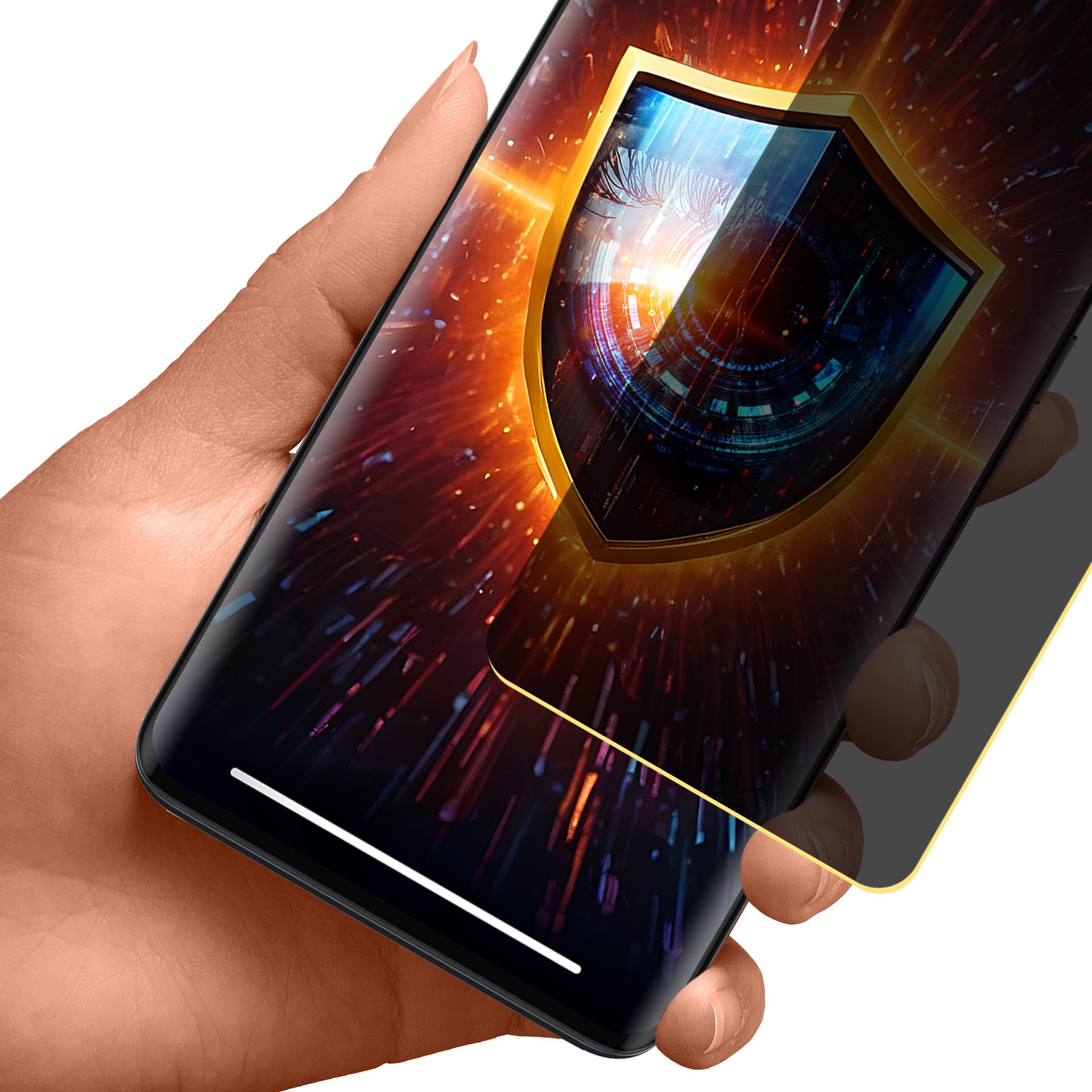 3mk Silky Matt Privacy Privacy-skärmskydd för Motorola Edge 40 Neo