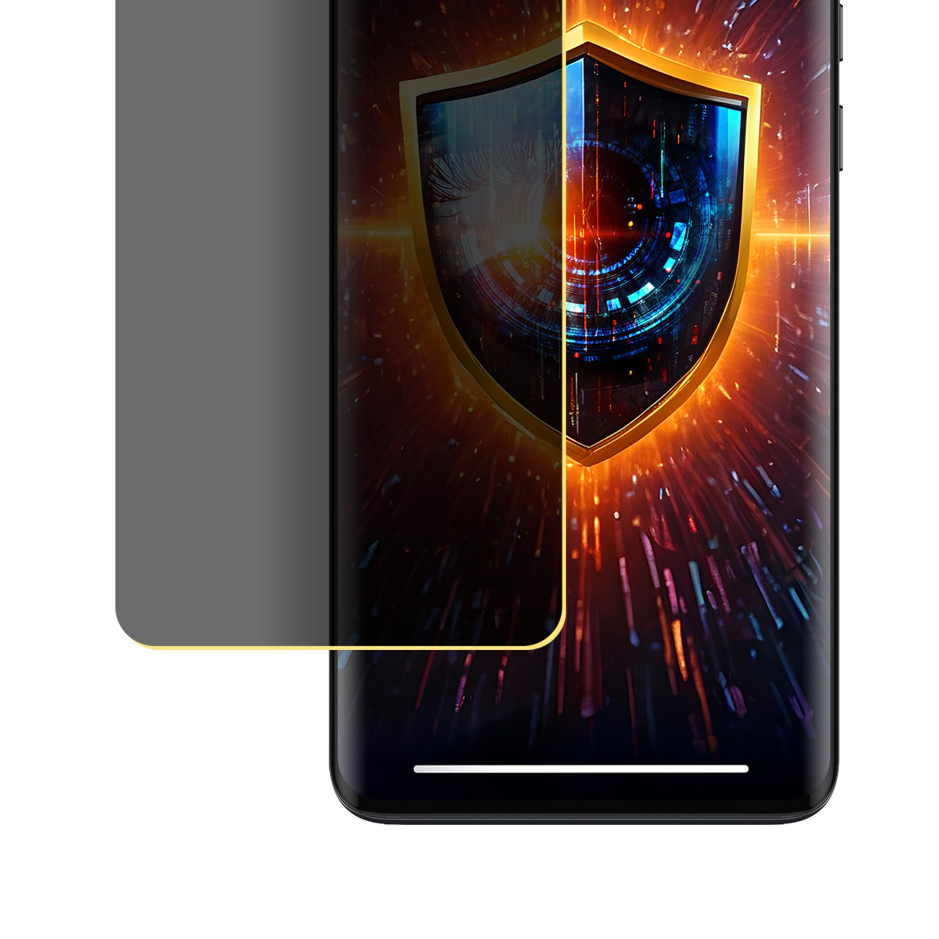 3mk Silky Matt Privacy Privacy-skärmskydd för Motorola Edge 40 Neo