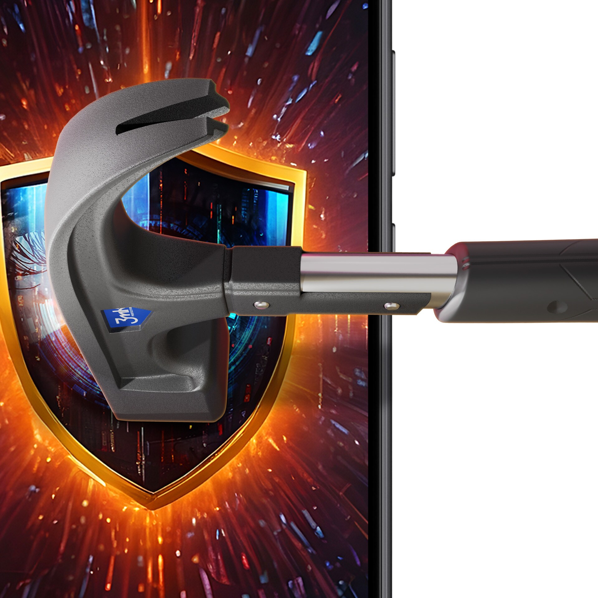 3mk Silkesmatt integritetsskärmskydd för Samsung Galaxy A34 5G