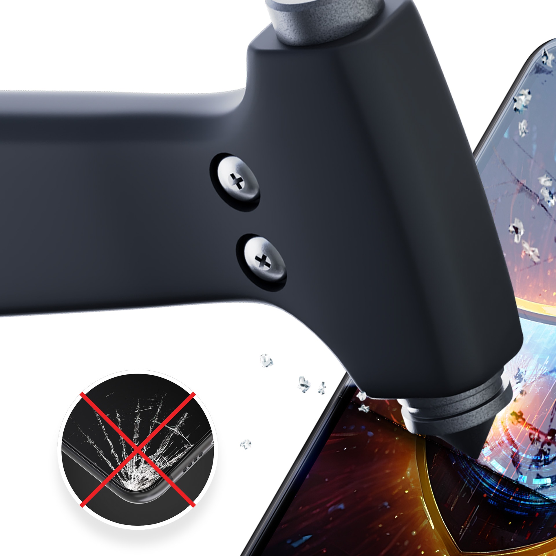 3mk Silkesmatt integritetsskärmskydd för Samsung Galaxy A34 5G