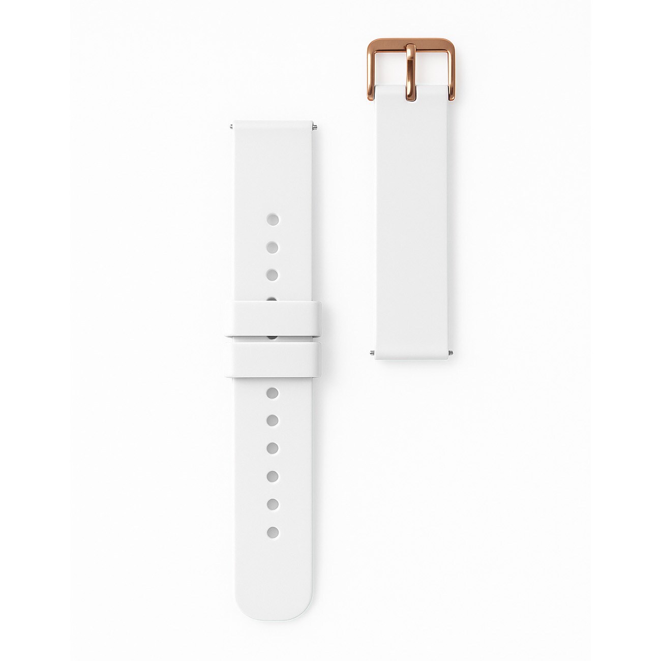 Silikonarmband till Huawei Watch GT2 / GT3 42mm - Vit