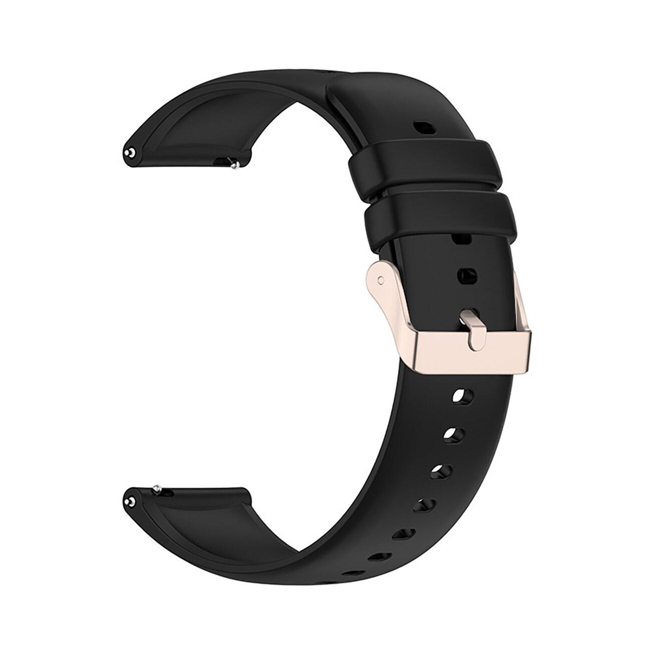 Silikonarmband för Xiaomi Mi Watch / Amazfit GTR 47mm - Svart