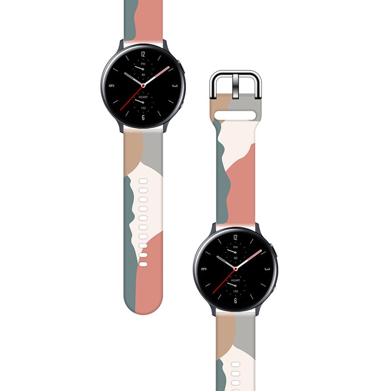 Armband Moro för Samsung Galaxy Watch 40-44 mm silikonarmband - mönster 15