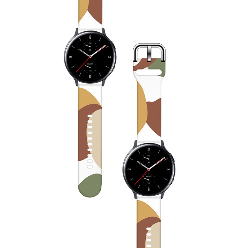 Armband Moro för Samsung Galaxy Watch 45 / 46 / 47 mm silikonarmband klockarmband - mönster 4