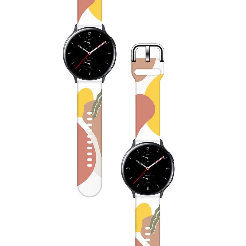 Armband Moro för Samsung Galaxy Watch 45 / 46 / 47 mm silikonarmband klockarmband - mönster 7
