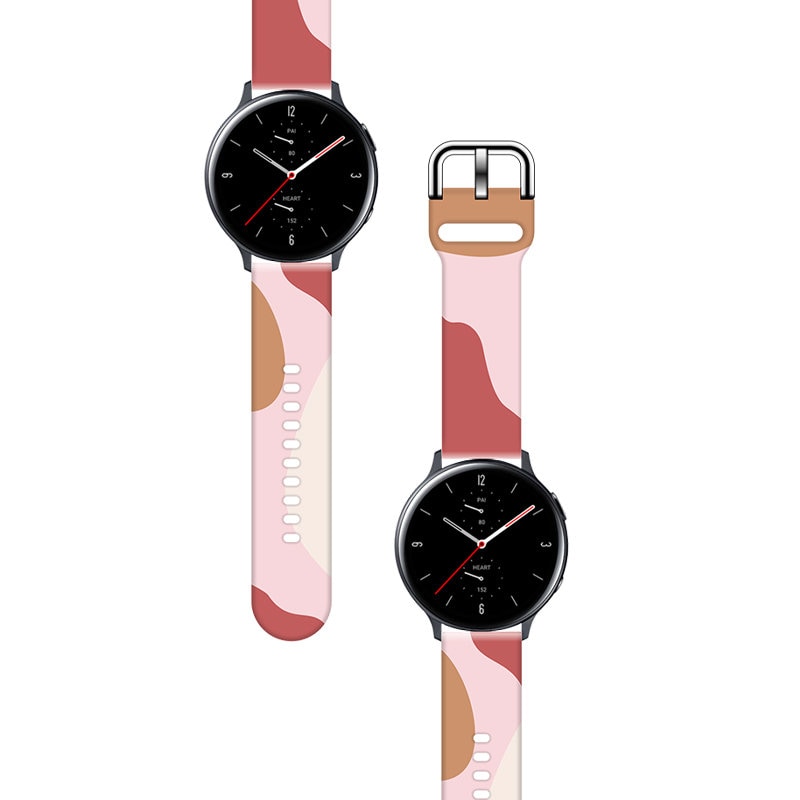 Armband Moro för Samsung Galaxy Watch 45 / 46 / 47 mm silikonarmband klockarmband - mönster 12