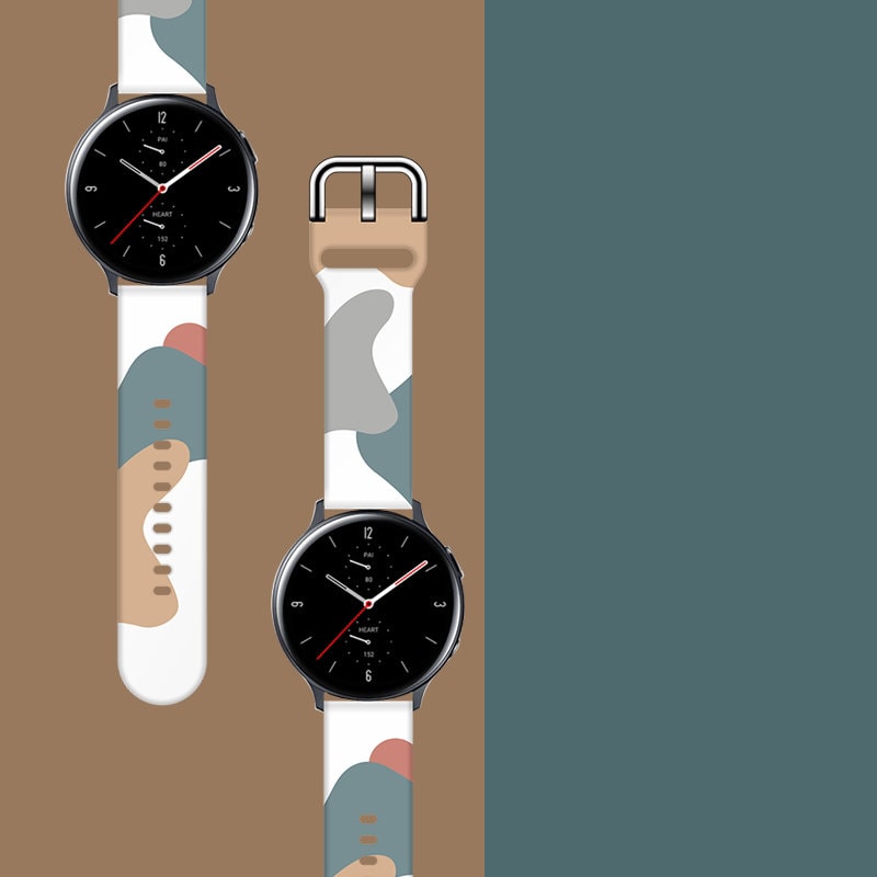 Armband Moro för Samsung Galaxy Watch 40-44 mm silikonarmband - mönster 2
