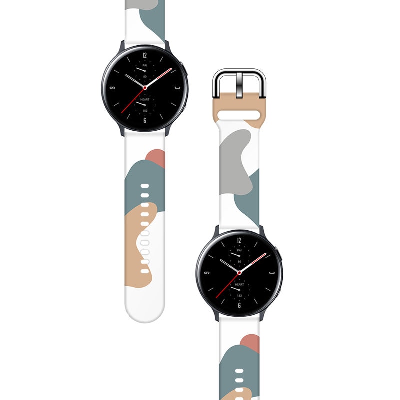 Armband Moro för Samsung Galaxy Watch 40-44 mm silikonarmband - mönster 2