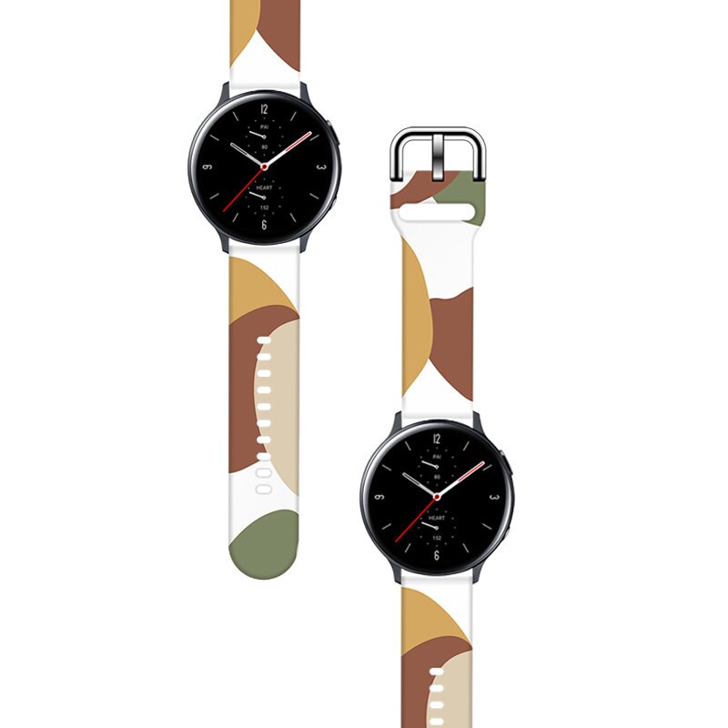 Armband Moro för Samsung Galaxy Watch 40/41/42/43/44 mm silikonarmband - mönster 4