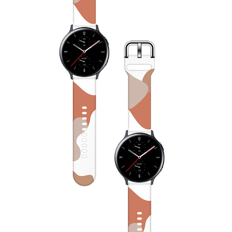 Moro Armband för Samsung Galaxy Watch 40/41/42/43/44 mm Silikon - mönster 5