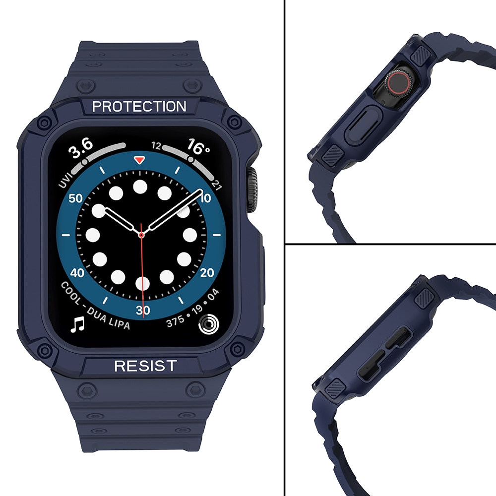 Protect armband för Apple klocka 38/40/41mm pansararmband - blå