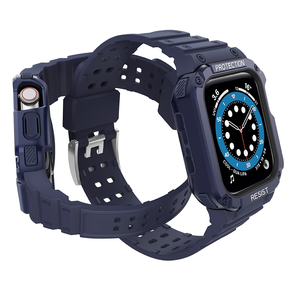 Protect armband för Apple klocka 38/40/41mm pansararmband - blå