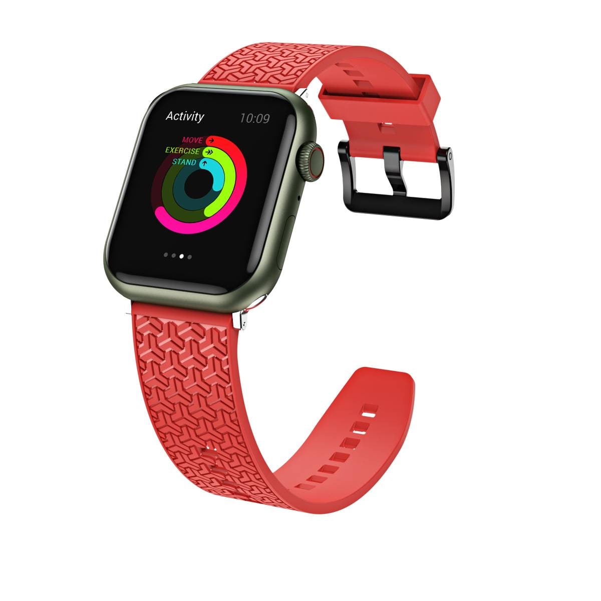 Klockarmband Y Klockarmband Armband för Apple Klocka 42 / 44 / 45 mm - Röd