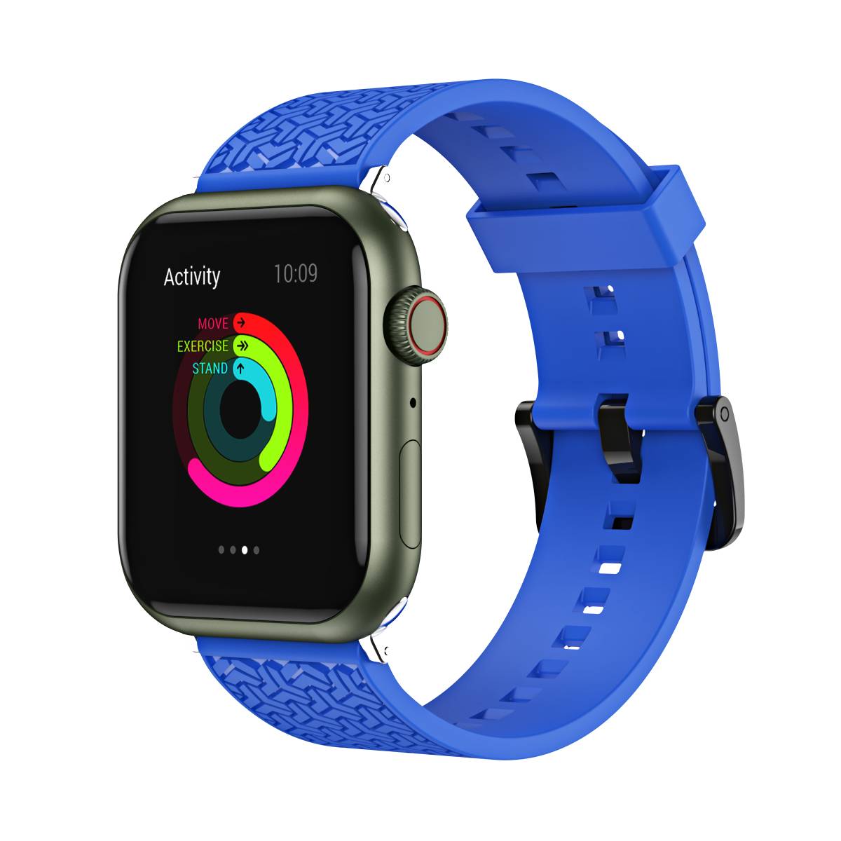 Klockarmband Y armband till Apple Klocka 42 / 44 / 45 mm - blå