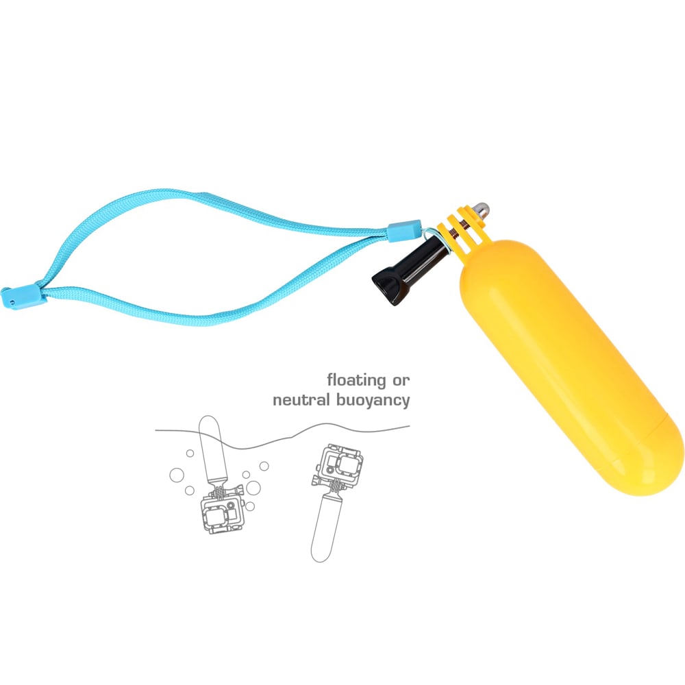 Oppdriftsfeste for GoPro SJCAM sportskameraer