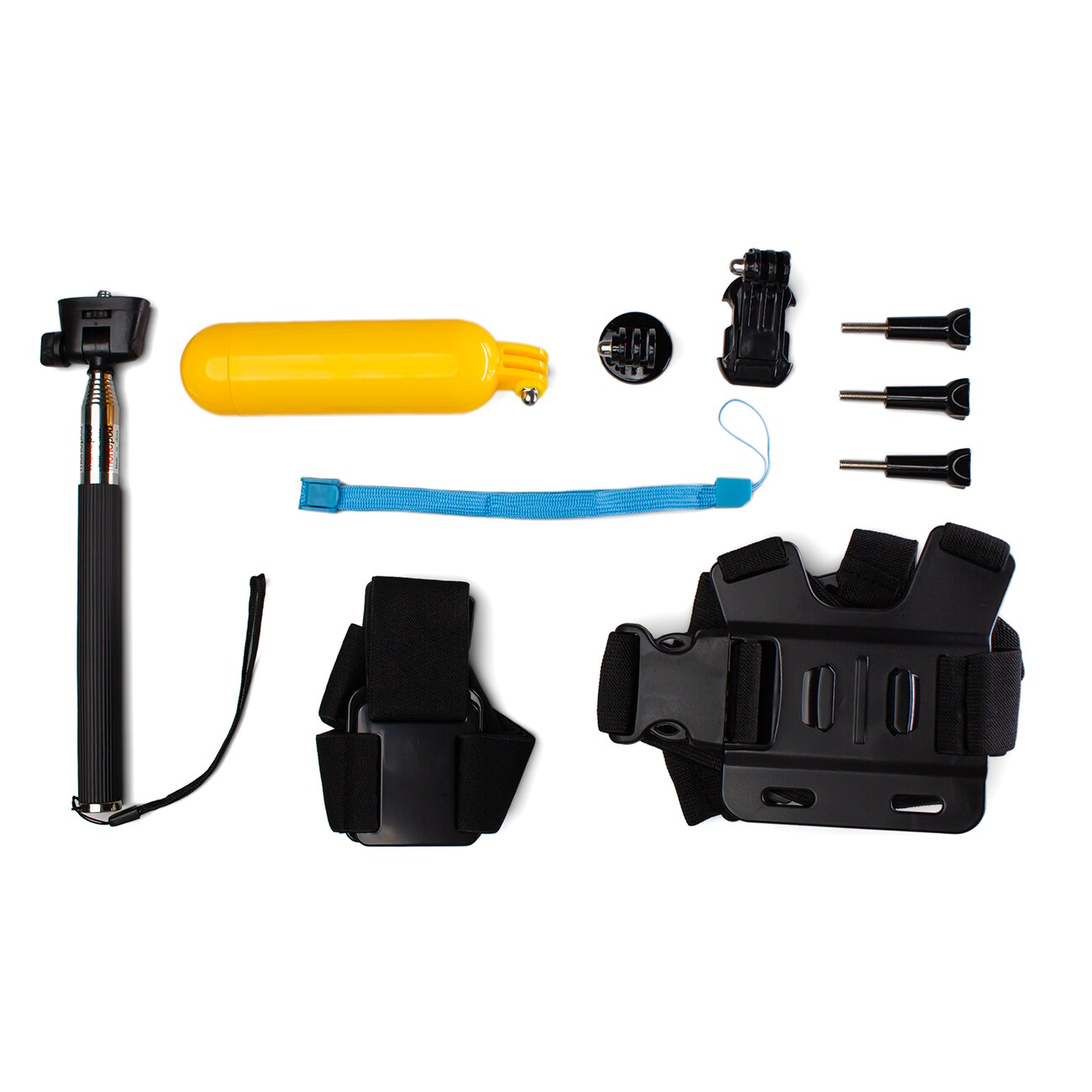 9 i 1 tilbehørssett for GoPro HERO 4 3 3+ 2 1