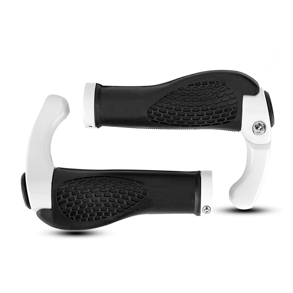 Rockbros BT1007W cykelhållare med horn - vit