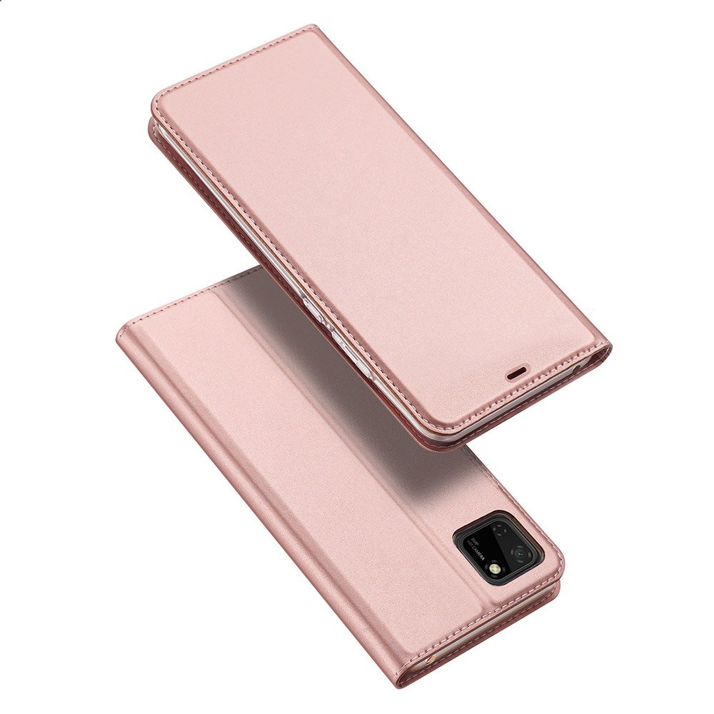 DUX DUCIS Skin Pro Bookcase typ fodral för Huawei Y5p rosa