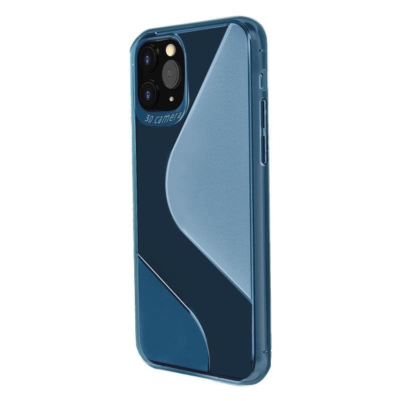S-Case Flexibelt TPU-fodral för Huawei P40 Lite E blå