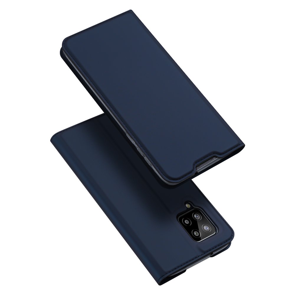 DUX DUCIS Skin Pro Bookcase typ fodral för Samsung Galaxy A42 5G blå