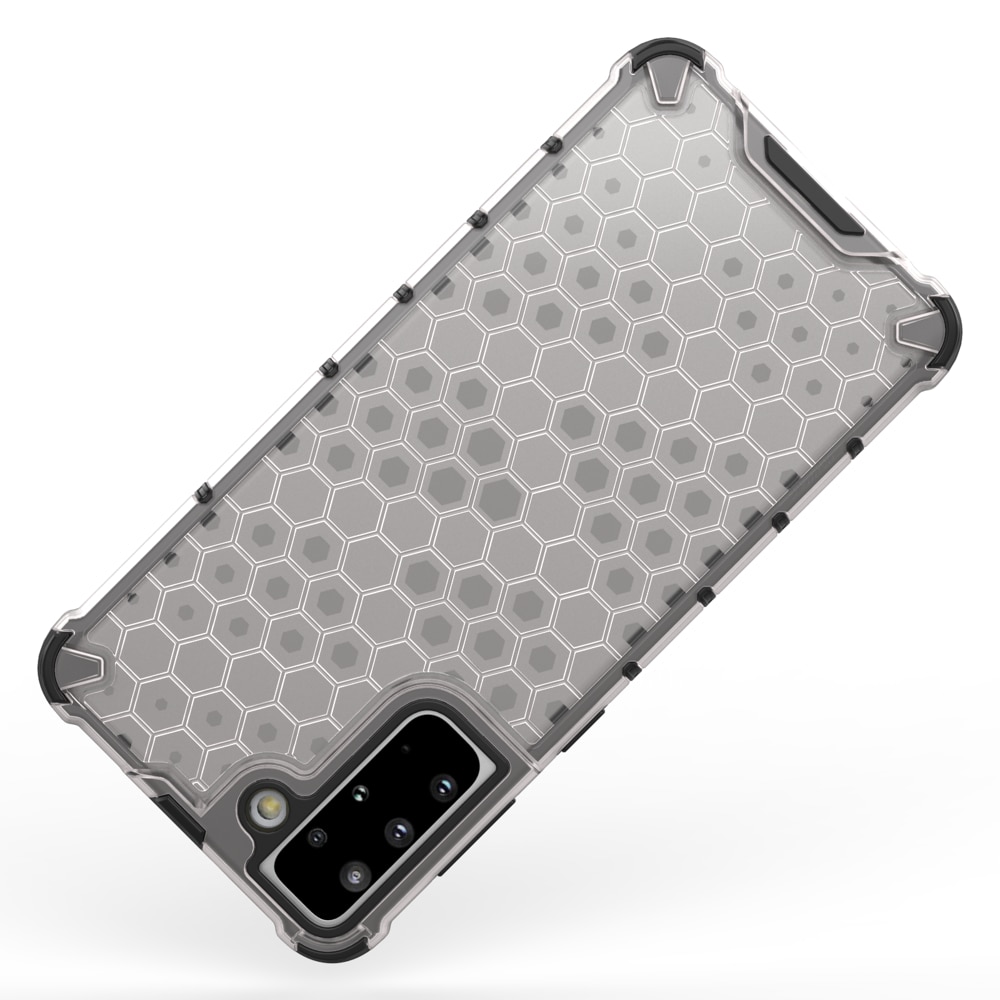 Honeycomb Case pansarskydd med TPU-stötfångare för Samsung Galaxy S21+ 5G (S21 Plus 5G) blå
