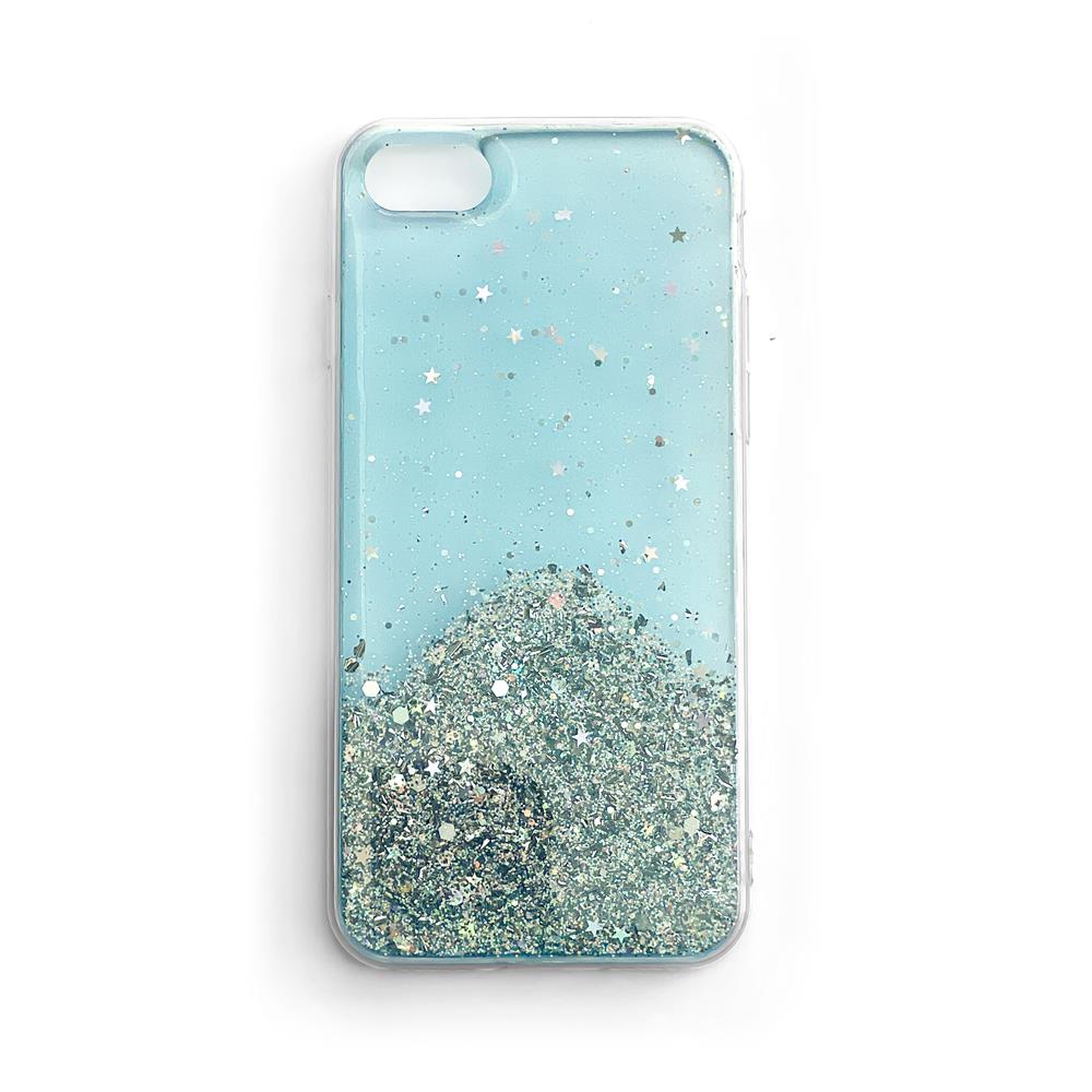 Wozinsky Star Glitter Shining Cover för Samsung Galaxy A30 blå