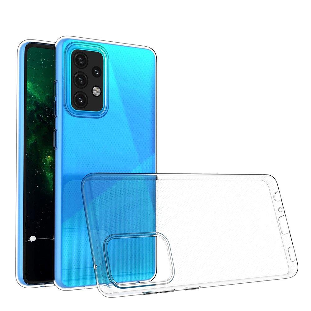 Ultraklart 0,5 mm fodral Gel TPU-skydd för Motorola Moto E7 transparent