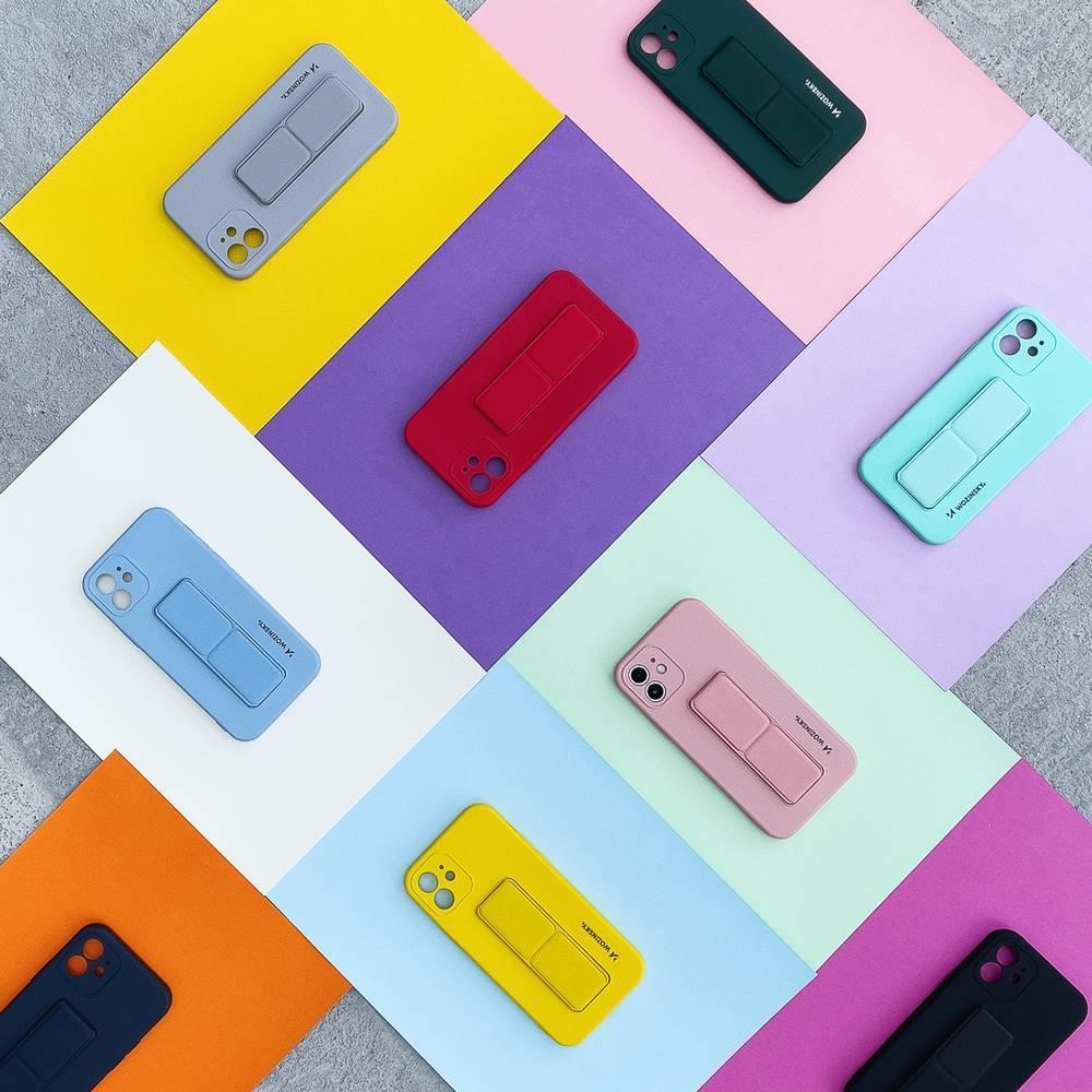 Wozinsky Kickstand-silikoneetui til Xiaomi Redmi 10X 4G / Note 9 red