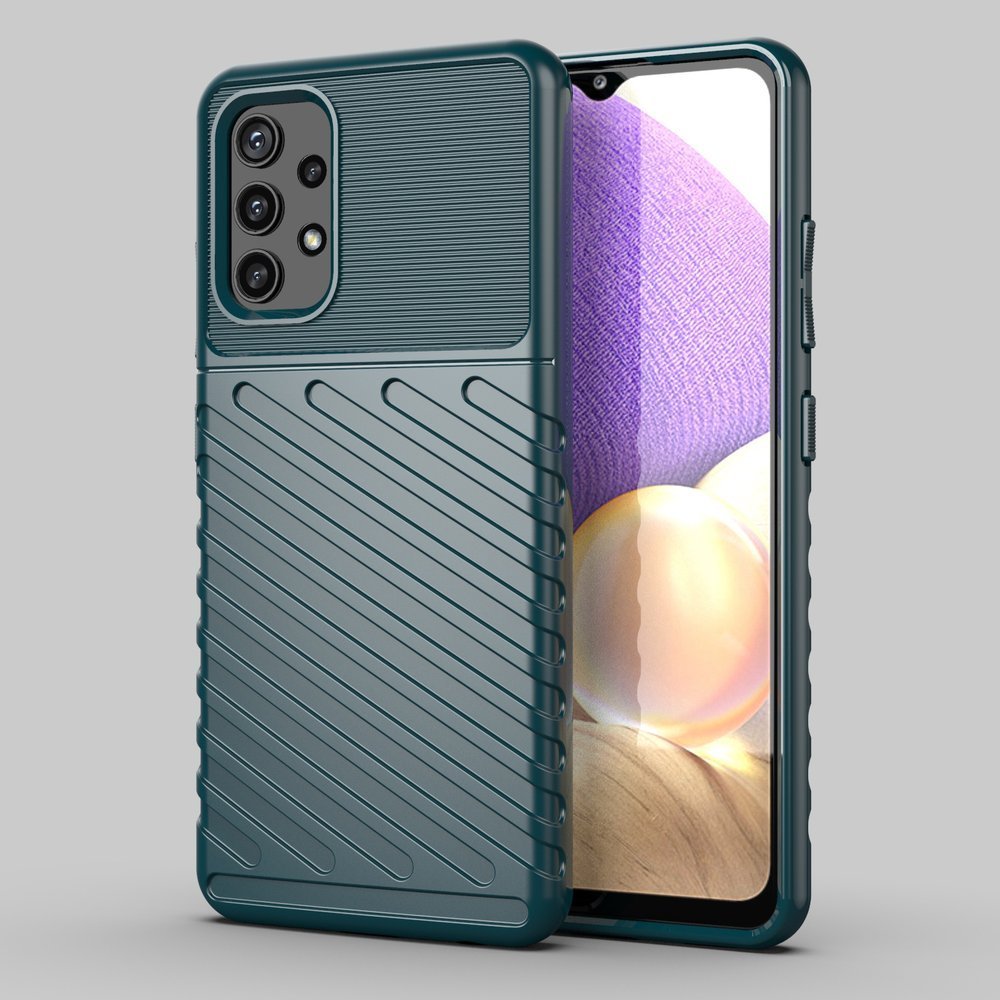 Thunder Case Flexible Tough Rugged Cover TPU Case til Nokia 5.4 blå