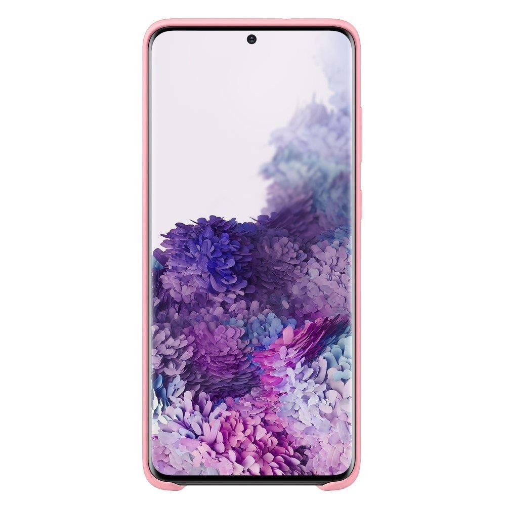 Silikoneetui Blødt, fleksibelt gummicover til Samsung Galaxy A72 4G pink
