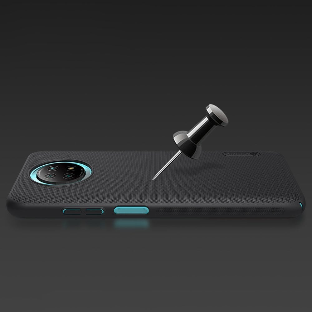 Nillkin Super Frosted Shield forstærket cover til Xiaomi Redmi Note 9T 5G sort