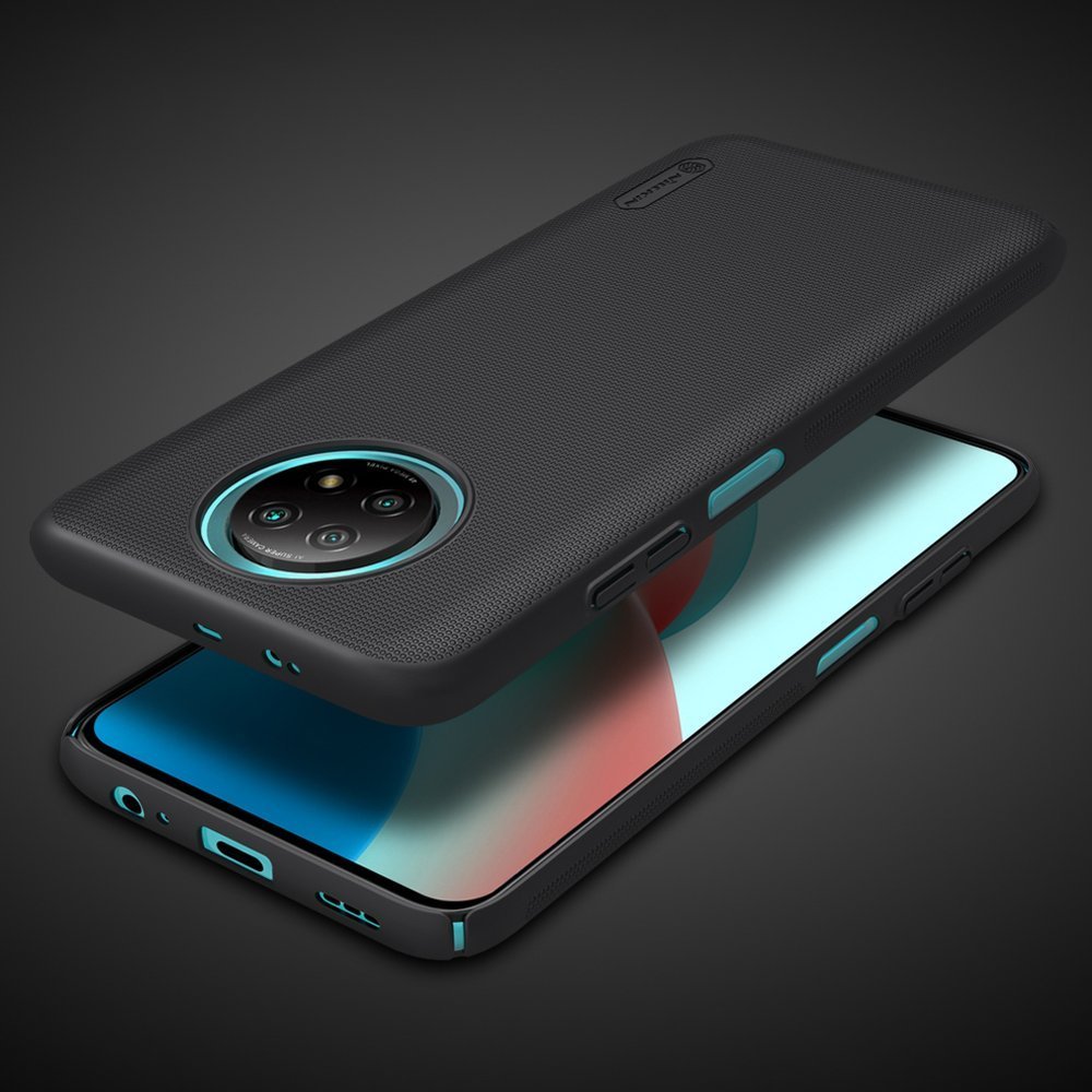 Nillkin Super Frosted Shield forstærket cover til Xiaomi Redmi Note 9T 5G sort
