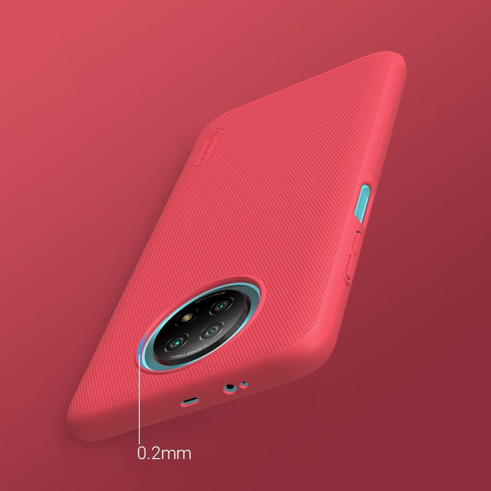 Nillkin Super Frosted Shield forstærket cover til Xiaomi Redmi Note 9T 5G sort