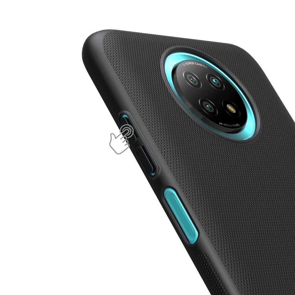 Nillkin Super Frosted Shield forstærket cover til Xiaomi Redmi Note 9T 5G sort