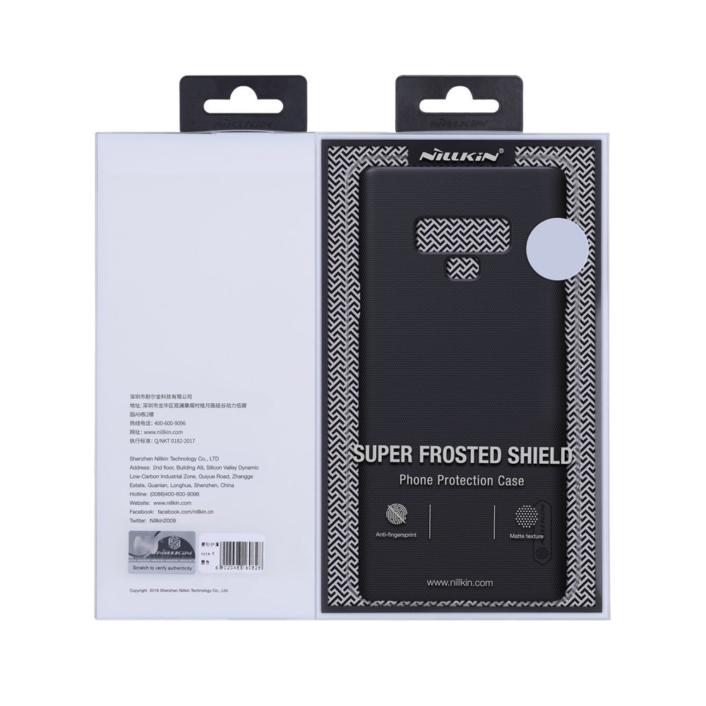Nillkin Super Frosted Shield forstærket cover til Xiaomi Redmi Note 9T 5G sort
