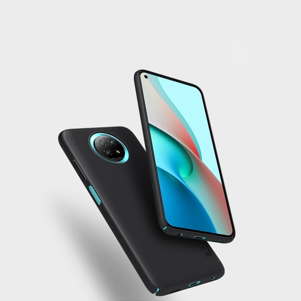 Nillkin Super Frosted Shield forstærket cover til Xiaomi Redmi Note 9T 5G sort