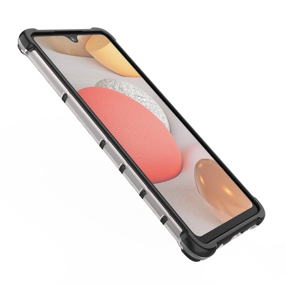 Honeycomb Case pansarskydd med TPU-stötfångare för Samsung Galaxy A42 5G grön