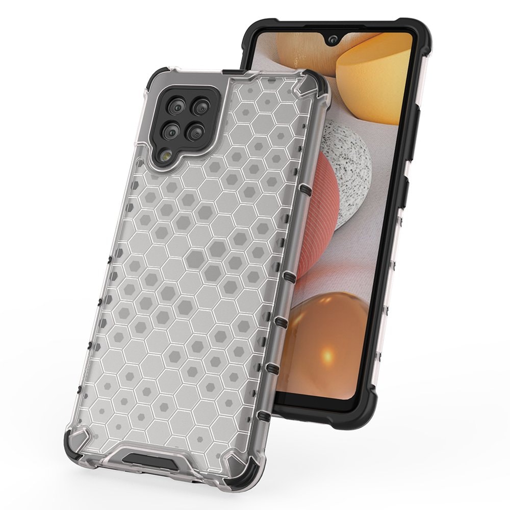 Honeycomb Case pansarskydd med TPU-stötfångare för Samsung Galaxy A42 5G grön
