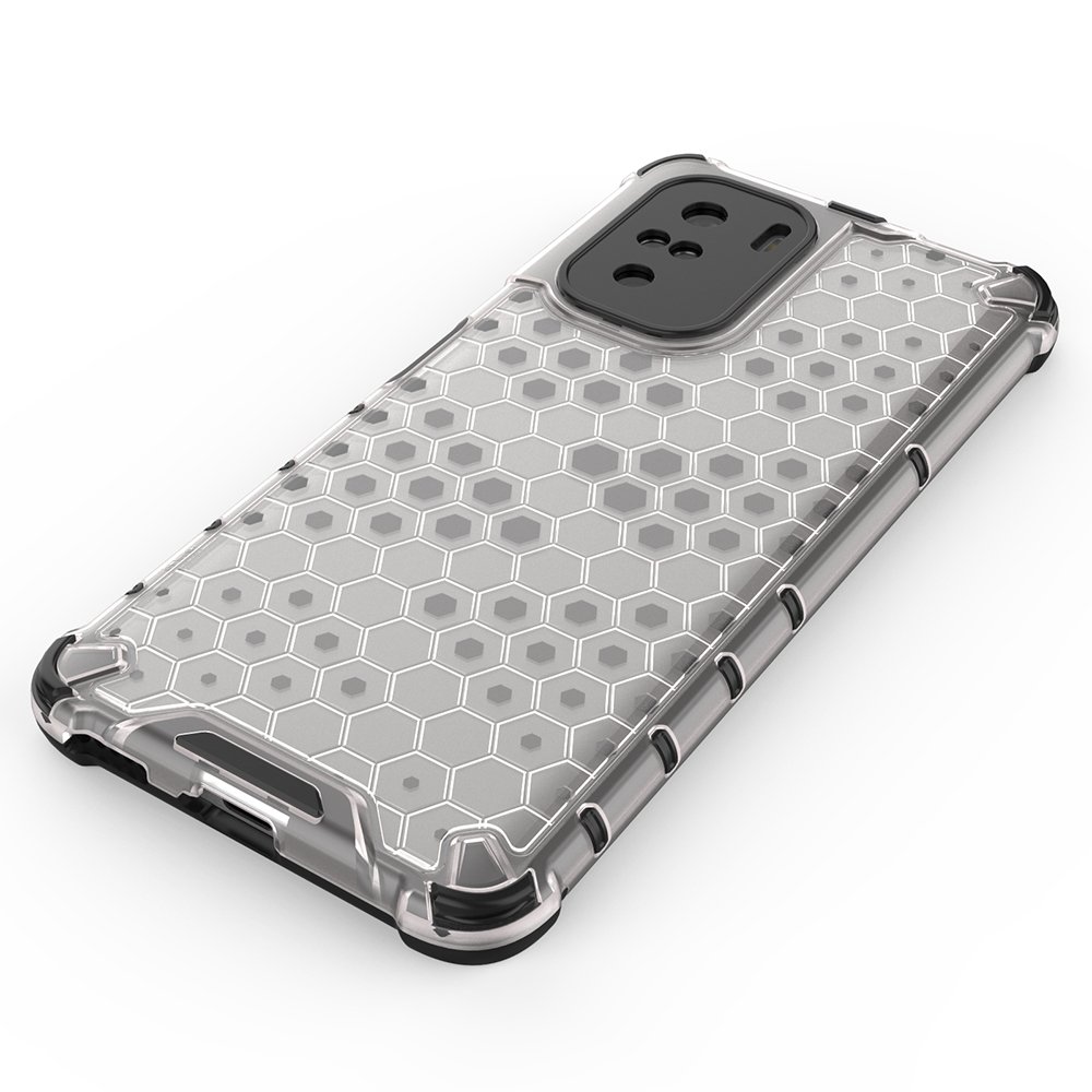 Honeycomb Case pansercover med TPU-kofanger til Xiaomi Redmi K40 Pro+ / K40 Pro / K40 / Poco F3 grøn