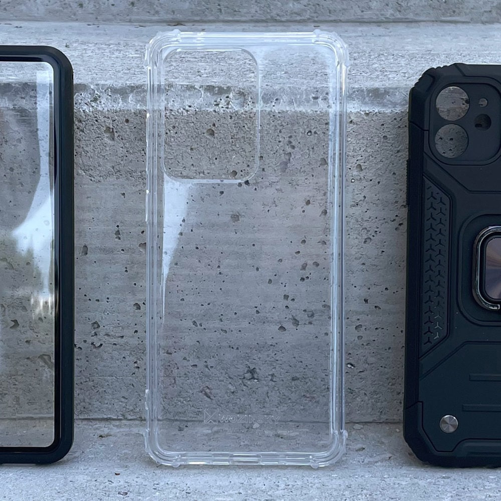 Wozinsky Holdbart antichok-etui med beskyttelse i militær kvalitet til Xiaomi Mi 11 transparent