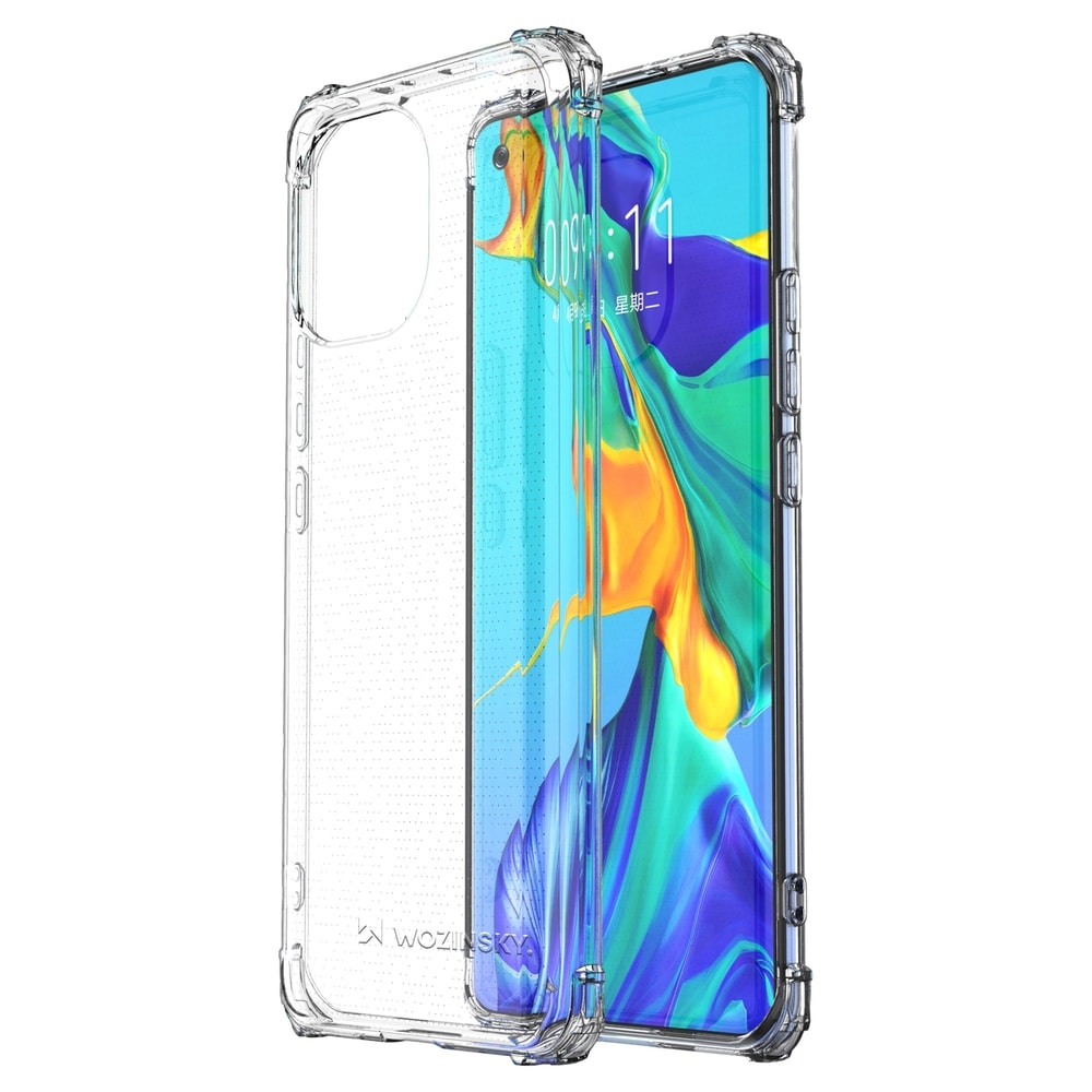 Wozinsky Holdbart antichok-etui med beskyttelse i militær kvalitet til Xiaomi Mi 11 transparent