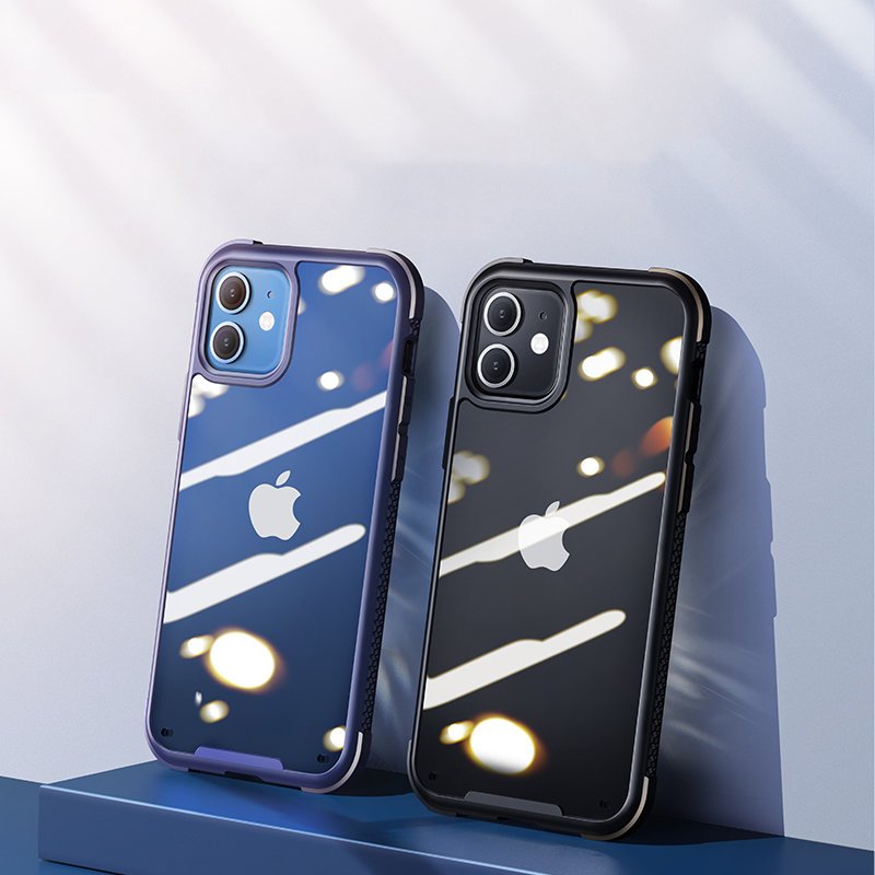 Joyroom Frigate Series holdbart hårdt etui til iPhone 12 Pro Max grøn (JR-BP772)