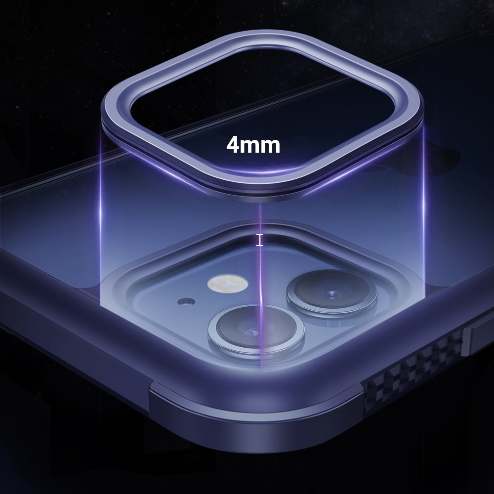 Joyroom Frigate Series holdbart hårdt etui til iPhone 12 Pro Max grøn (JR-BP772)