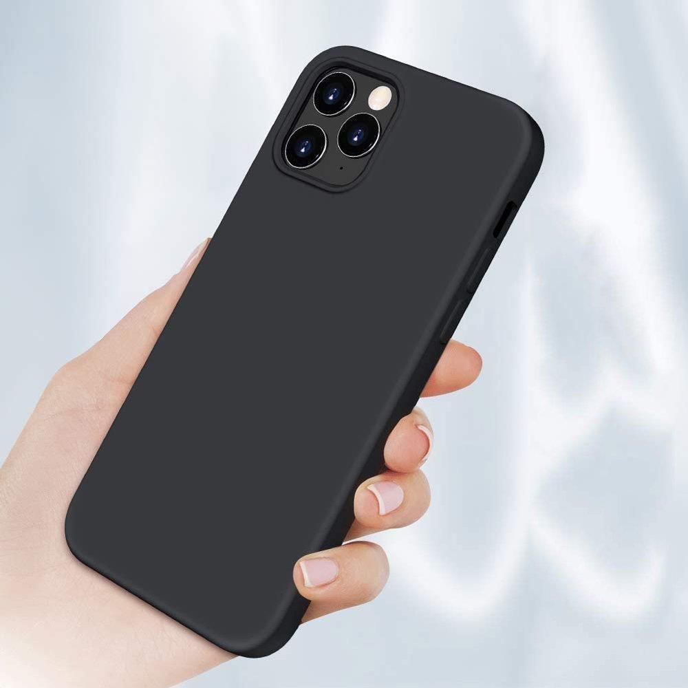 Silikoneetui Blødt, fleksibelt gummiovertræk til Xiaomi Redmi Note 10 5G / Poco M3 Pro sort