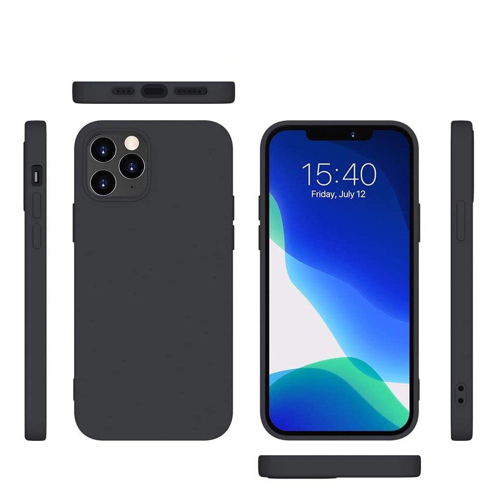 Silikoneetui Blødt, fleksibelt gummiovertræk til Xiaomi Redmi Note 10 5G / Poco M3 Pro sort