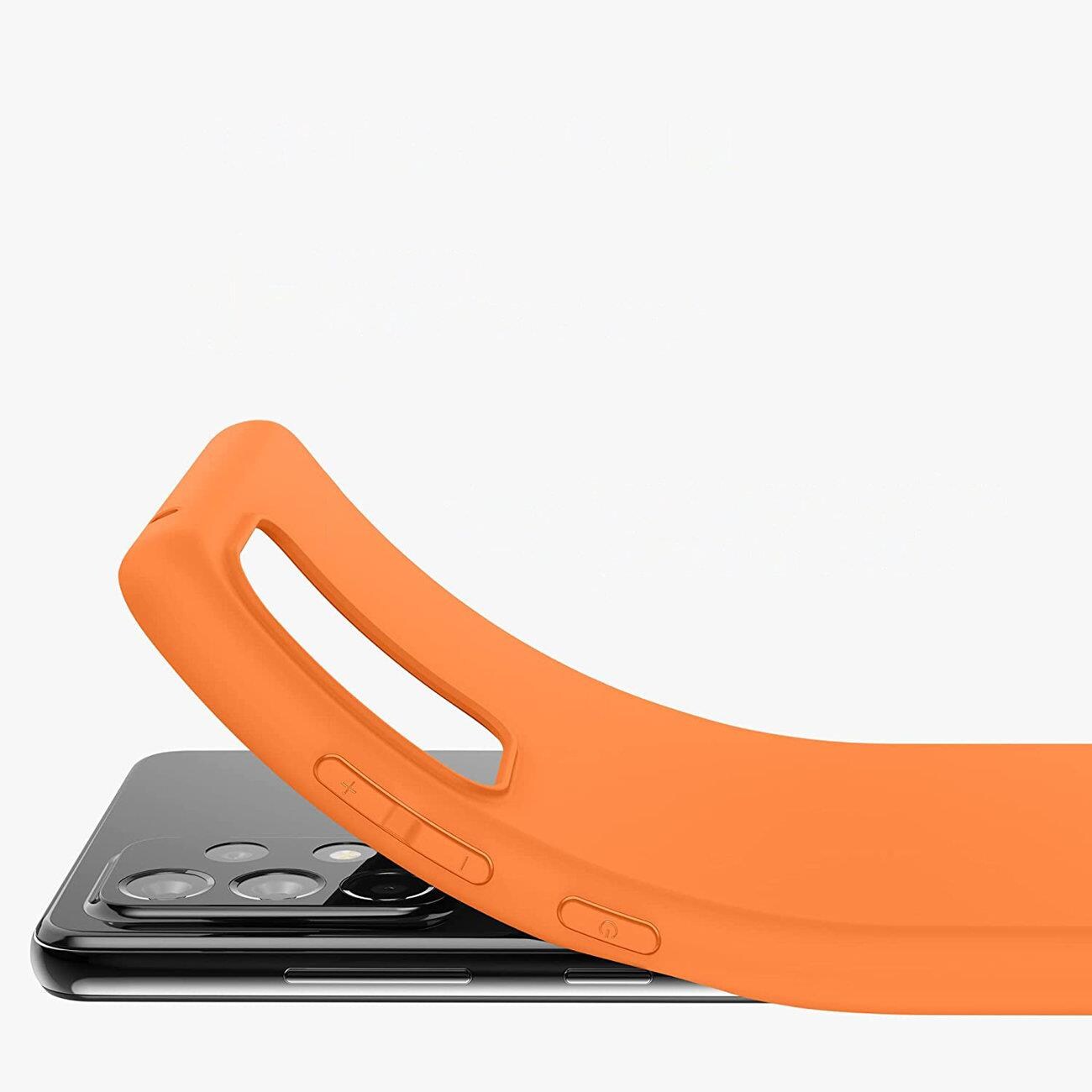 Silikoneetui Blødt, fleksibelt gummicover til Samsung Galaxy A22 4G red