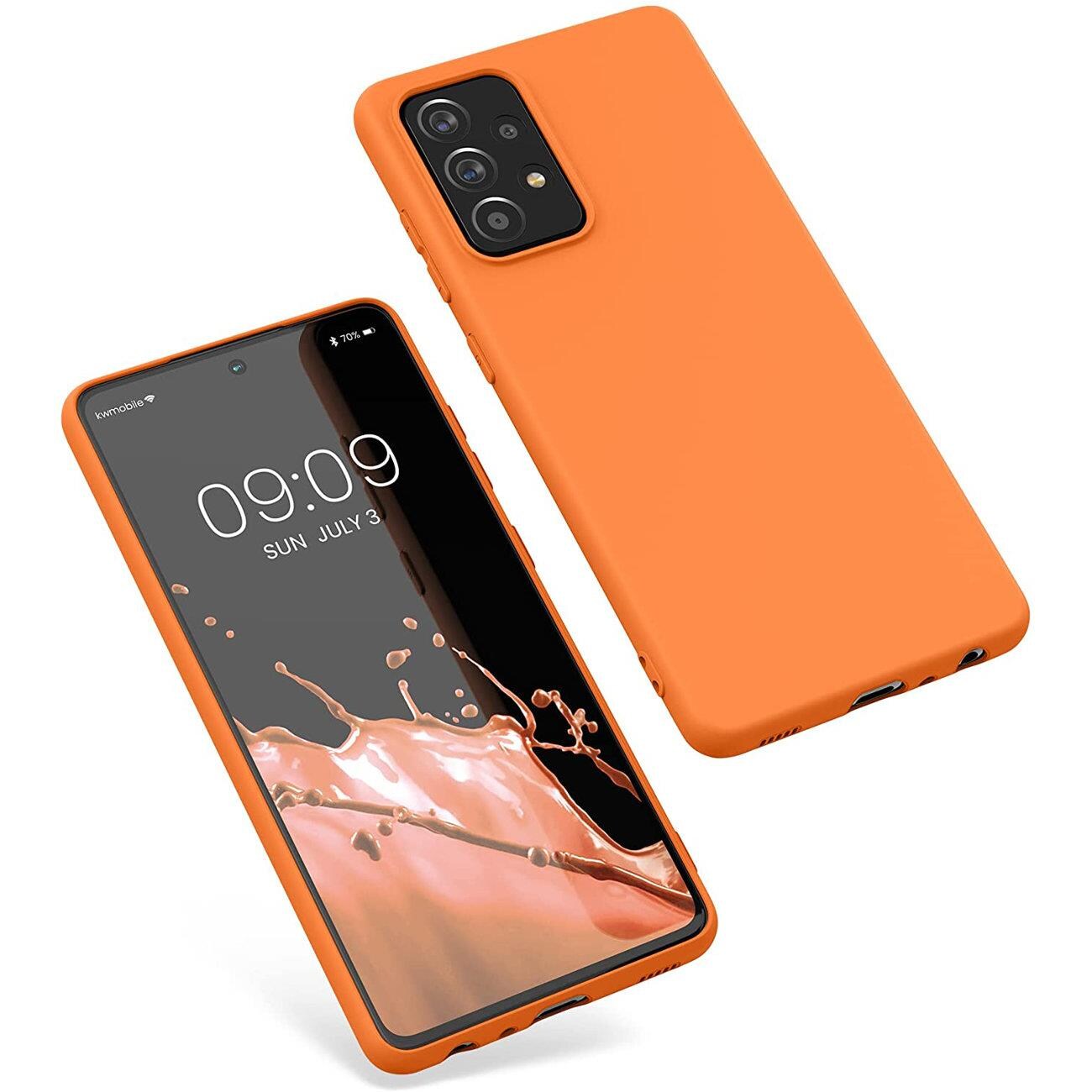Silikoneetui Blødt, fleksibelt gummicover til Samsung Galaxy A22 4G red