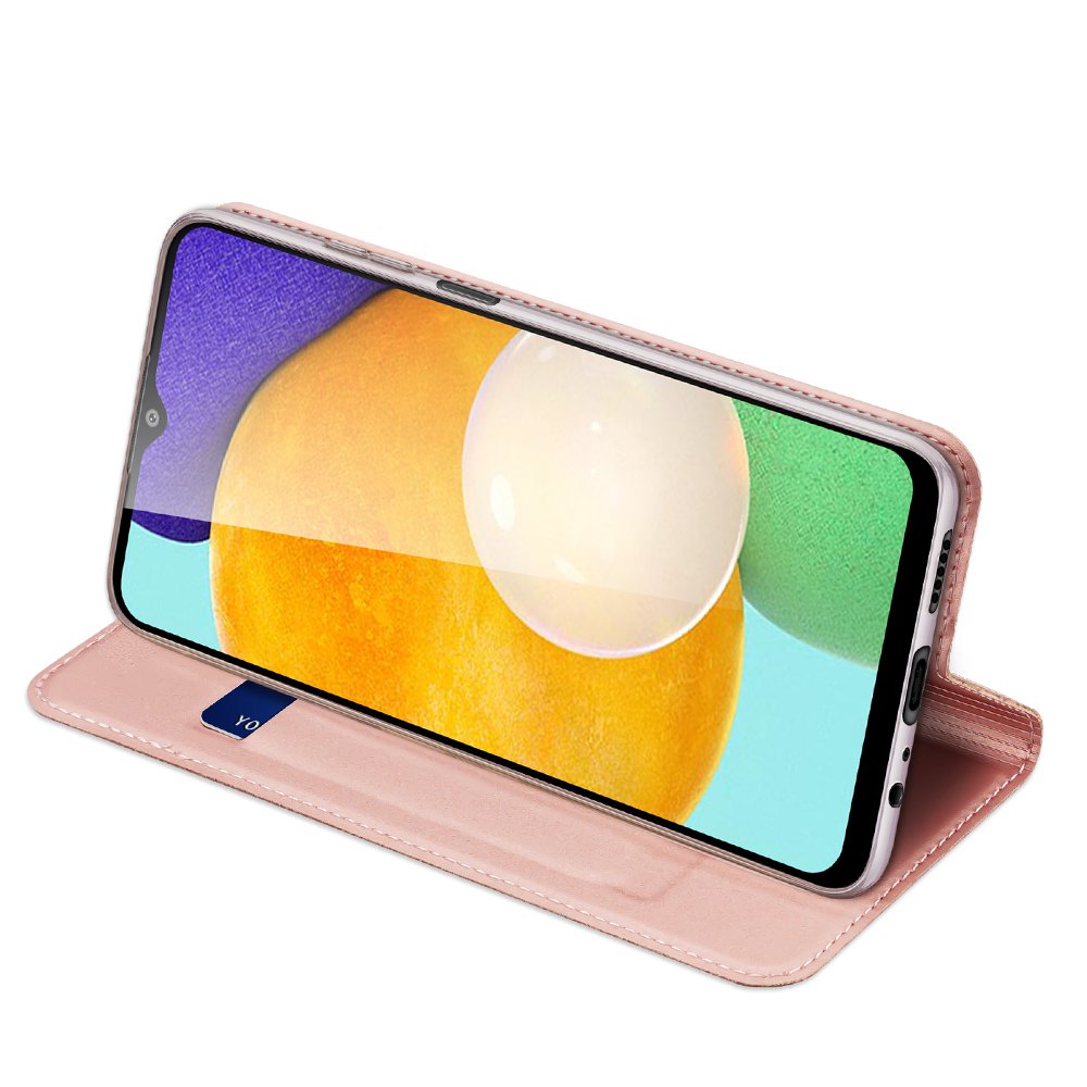 Dux Ducis Skin Pro Bookcase-etui til Samsung Galaxy A03s pink
