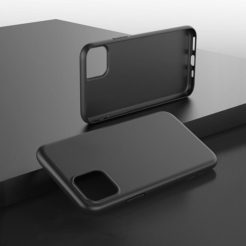 Soft Case TPU gel beskyttelsesetui til Realme C21 sort