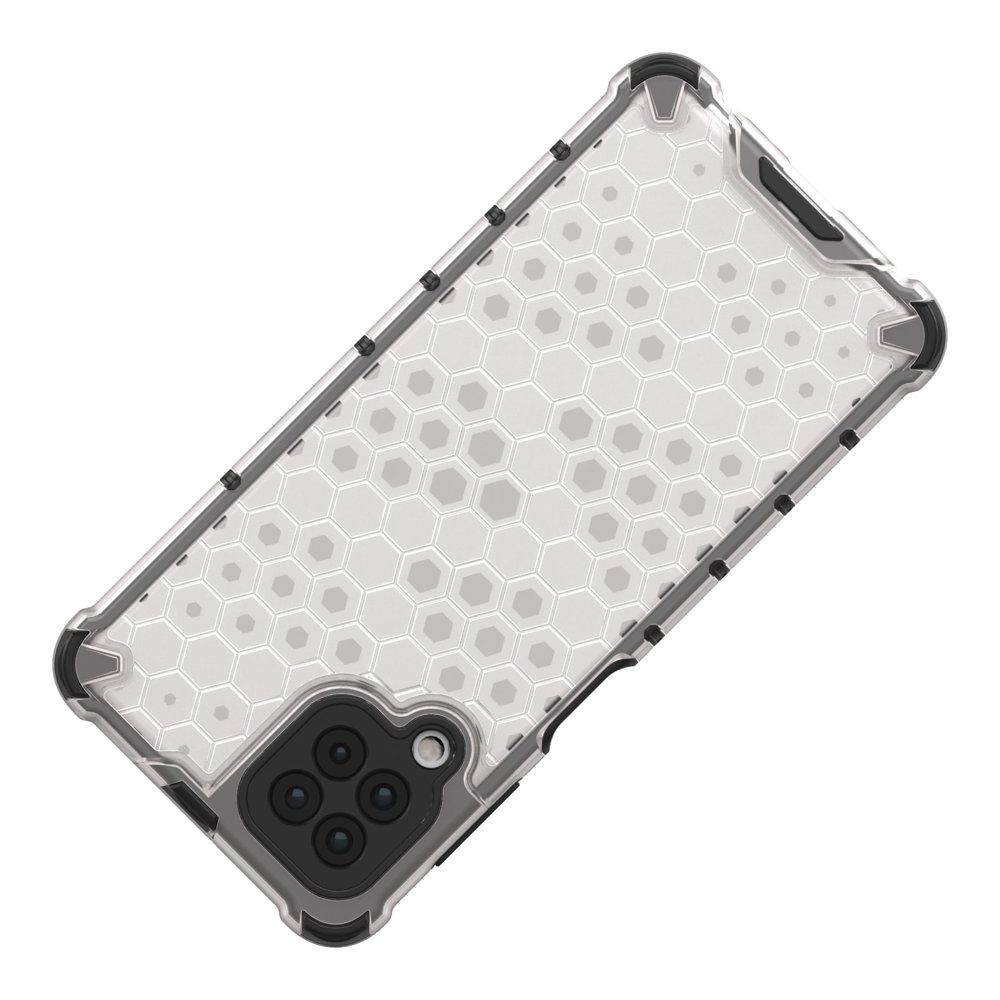 Honeycomb Case pansarskydd med TPU Bumper för Samsung Galaxy A22 4G blå